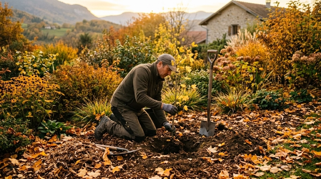 Plantation d’automne en Isère : quels arbres et arbustes choisir en 2026